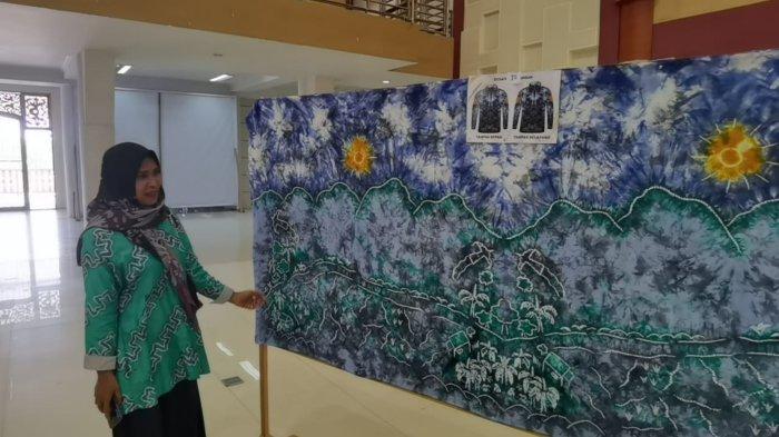 Sasirangan Timbaan di Kabupaten Tapin Diminati, Pengrajin Harapkan Pengolahan Limbah Teratasi