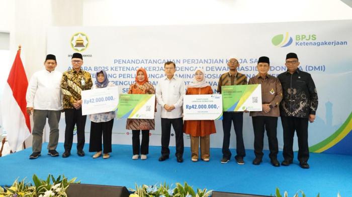 DMI Jalin Kerjasama Dengan BPJS Ketenagakerjaan, Lindungi Penggiat Masjid dari Risiko Kerja