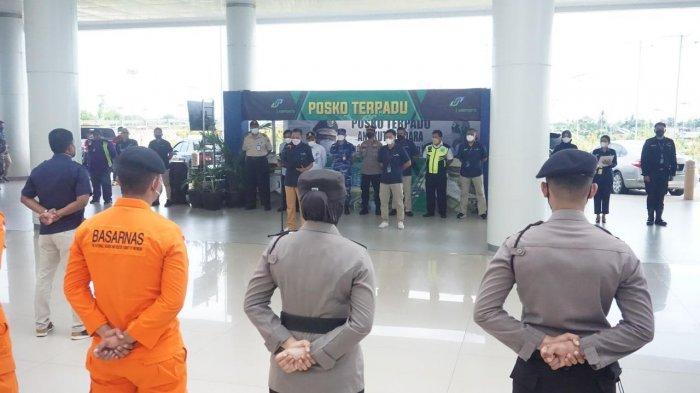 Posko Lebaran Bandara Internasional Syamsudin Noor Resmi Ditutup, Penumpang Naik 339 persen