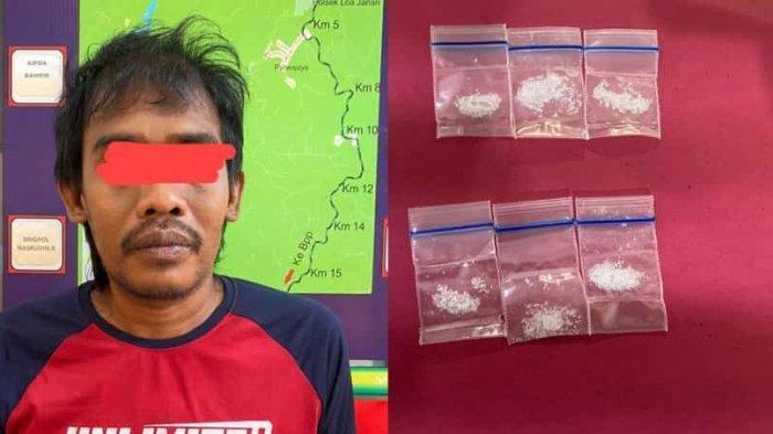 Ditangkap Bawa 6 Paket Sabu, Pria Tunanetra di Kukar Kaltim Ngaku Dapat dari Orang Tak Dikenal