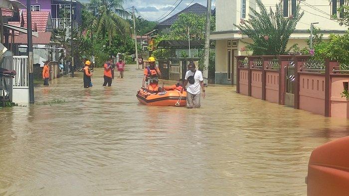 Bantu Warga Warga Terdampak Banjir, Dinsos Tabalong Siap Dirikan Dapur Umum dan Bantu Logistik