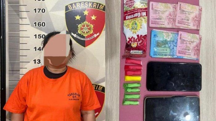Perempuan Asal Jember Diciduk Polisi di Desa Mekar Sari Tanahbumbu, Terbukti Simpan 8 Paket