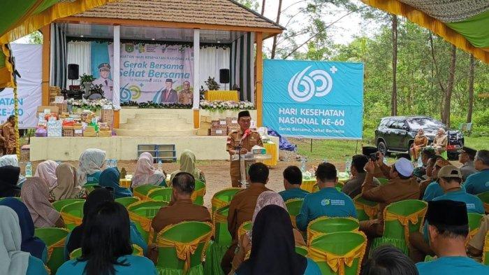 Peringati HKN ke 60, Bupati Zairullah Ajak Semua Masyarakat  Utamakan Kesehatan