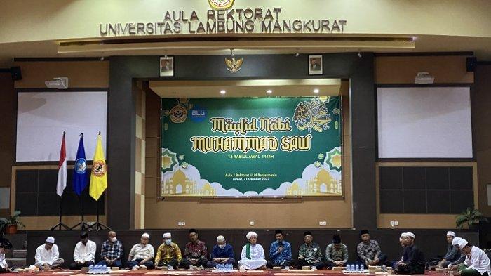 ULM Gelar Peringatan Maulid Nabi Muhammad SAW, Rektor : Perilaku Rasul Harus Jadi Teladan
