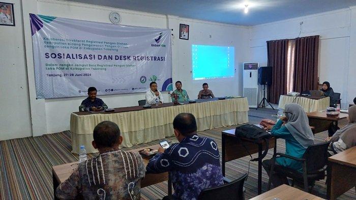 Jemput Bola, Loka POM di Tabalong Fasilitasi Izin Edar Gratis dan Pendamping Usaha bagi Pelaku Usaha
