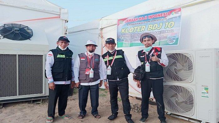 Haji 2023, Petugas Kloter Embarkasi Banjarmasin Siapkan Tenda Jemaah Haji di Arab Saudi
