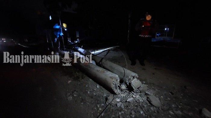 Listrik Padam di Palam Banjarbaru Sempat Aktivitas Warga di TPS, PLN Alihkan Arus Listrik Sementara