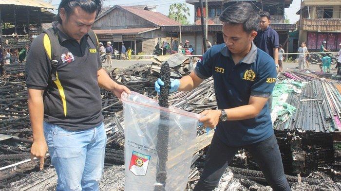 Kebakaran di Kandang Halang Kabupaten Hulu Sungai Utara Kalsel, Kronologis Kemunculan Api