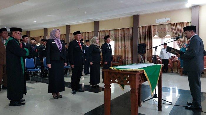 Ini Dia Empat Pejabat Eselon II Hasil Lelang Pemkab Tala yang Dilantik Syamsir, Dua Perempuan