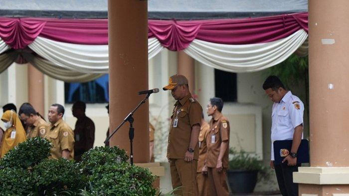 Pimpin Apel Gabungan, Pjs Bupati HST Sampaikan Instruksi Presiden Wujudkan Indonesia Emas Tahun 2045