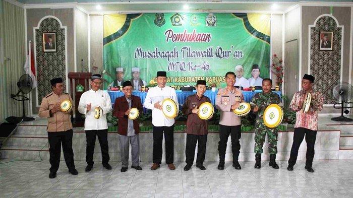 MTQ ke-46 Resmi Dibuka, 17 Kecamatan se-Kabupaten Kapuas Siap Berkompetisi
