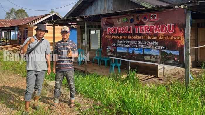 Pos Pencegahan Karhutla Didirikan di Bahandang Kabupaten Barito Kuala Kalsel