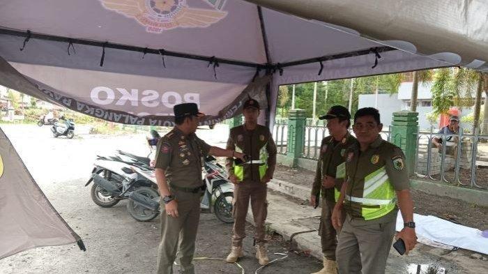 Titik Kumpul Pelajar di Kota Palangkaraya Dipantau Satpol PP, Cegah Pelajar Bolos Sekolah