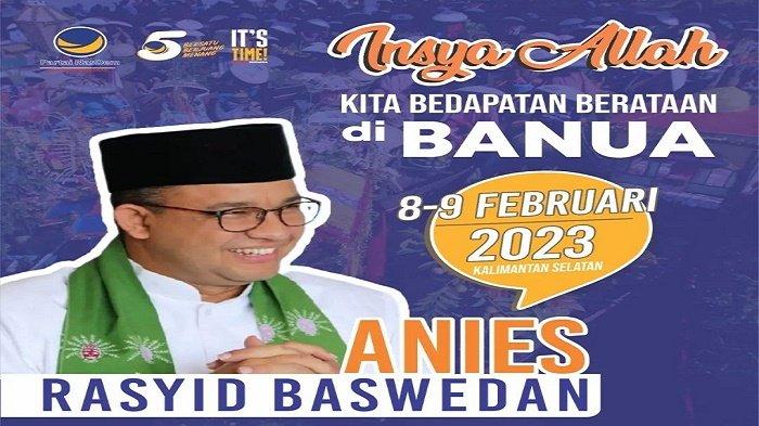 DPP PKS Dukung Anies Baswedan Maju Pilpres 2024, DPW Kalsel Tunggu Arahan Resmi