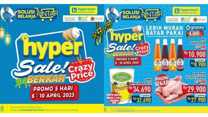 Promo JSM Hypermart Hari Ini Jumat 7 April 2023, Murahnya Beli Minyak Goreng hingga ABC Squash