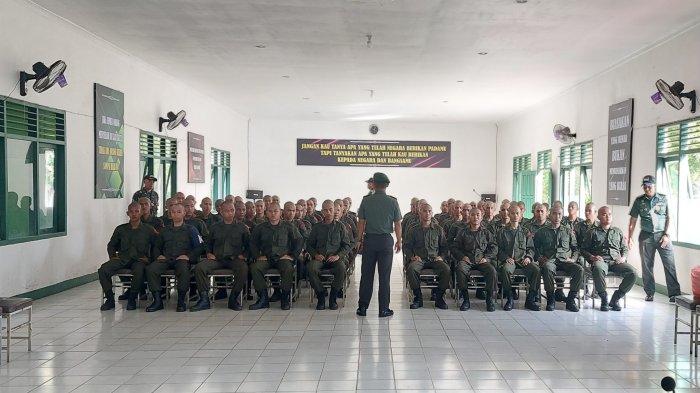 Persiapkan Mental dan Disiplin, PT Cipta Kridatama Bina 58 Calon Karyawan di Rindam VI/Mulawarman
