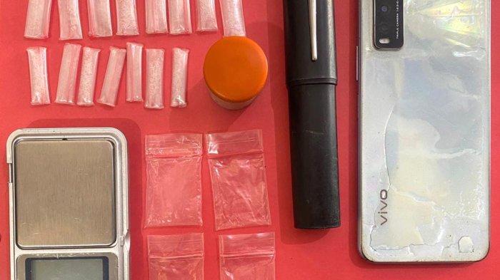 Geledah Rumah di Kampung Baru Serongga, Polisi Temukan Puluhan Paket Sabu