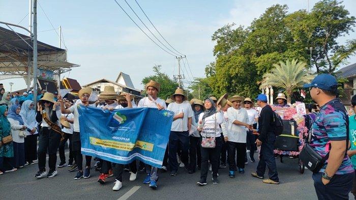 Puncak Hari Kesehatan Nasional di Banjarmasin, Stunting dan Bebas Jamban Jadi Fokus