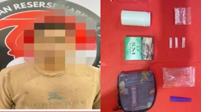 Pemuda di Desa Sinar Bulan Tanahbumbu Diringkus Polisi, Simpan 5 Paket Sabu