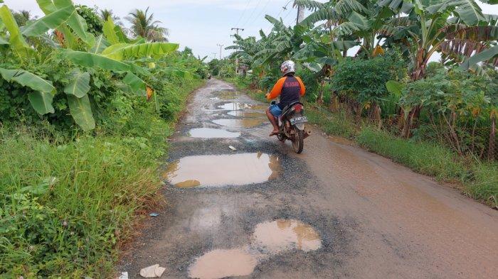 Jalan Arah Ke Sungairasau Alami Kerusakan Parah, PU Tala Buka Suara