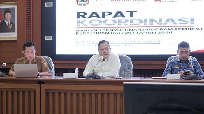 Propemperda 2026, DPRD Kalsel Fokus Tingkatkan Kualitas Perda