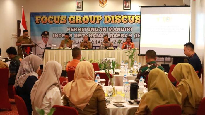 Pj Sekda Banjar Tegaskan Pentingnya Perhitungan Mandiri IKD Sebagai Evaluasi Hadapi Bencana