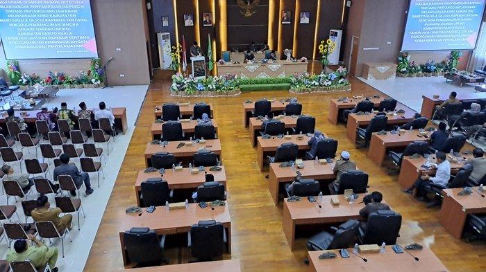 DPRD Batola Gelar Rapat Paripurna, Bahas Tiga Raperda Ini