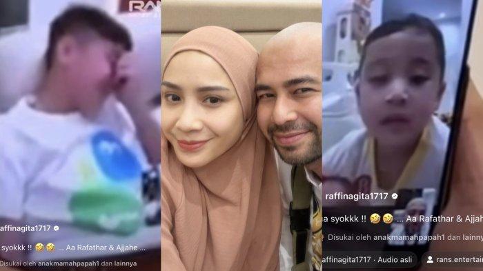 Wajah Raffi Ahmad Usai Haji Tak Dikenali Rayyanza, Kepala Botaknya Juga Berimbas ke Atta Halilintar