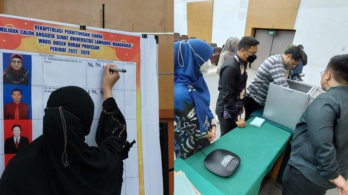 Tentukan Calon Anggota Senat ULM Periode 2022-2026, Fakultas Kedokteran Gelar Pemungutan Suara