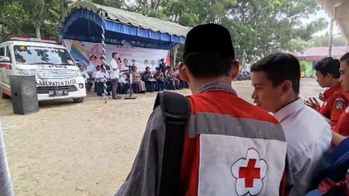 Ratusan Relawan PMI Se-Kalsel Gelar Latihan di Rantau, Agar Siap serta Siaga Hadapi Bencana