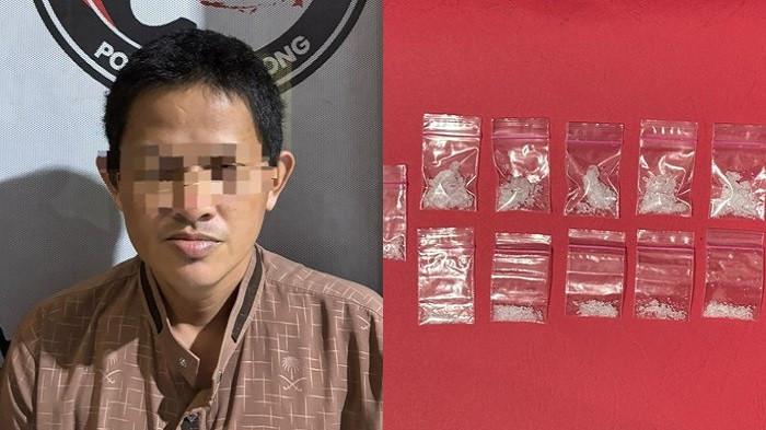 Miliki 11 Paket Sabu Siap Edar, Residvis Narkoba di Tabalong Kembali Dibekuk Polisi