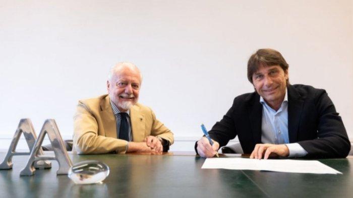 Resmi: Antonio Conte Jadi Pelatih Napoli, Sinyal Ancaman Inter dan AC Milan, Romelu Lukaku Tersenyum