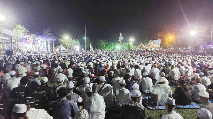 Tabalong Berselawat di Kota Tanjung Kalsel, Habib Syech Utarakan Syukur Dikunjungan