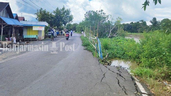 Sejumlah Jalur Mudik Idul Fitri 2023 Rusak Parah, Dinas PUPR Kalsel Janji Segera Tangani