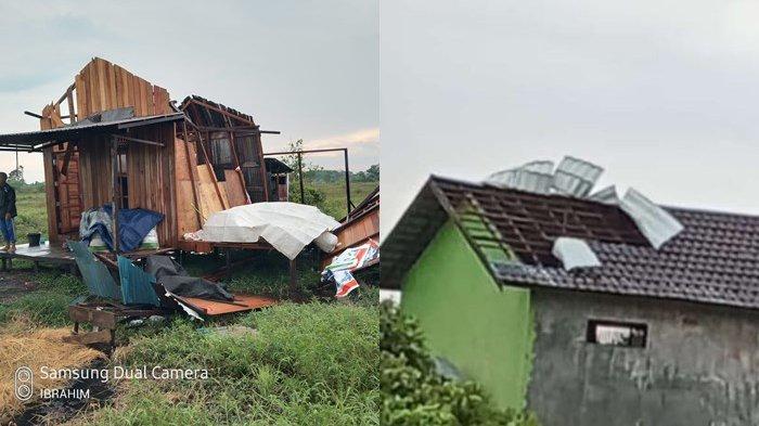 Korban Terjangan Angin Kencang di Batola Ngungsi di Rumah Kerabat, 22 Kepala Keluarga Terdampak