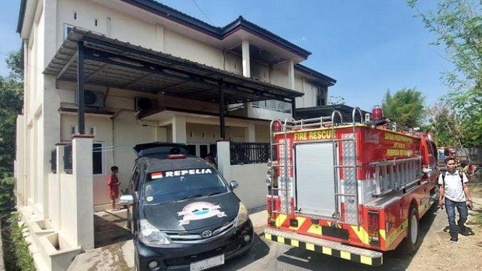 BREAKING NEWS - Rumah Kontrakan Terbakar di Syamsudin Noor Banjarbaru, Satu Perempuan Tewas