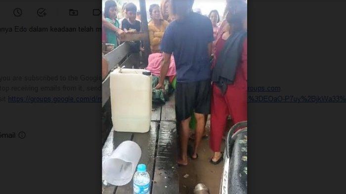 Duka di Desa Muara Asamasam, Belasan Jam Hilang Anak Nelayan Ini Ditemukan Dalam Keadaan Begini