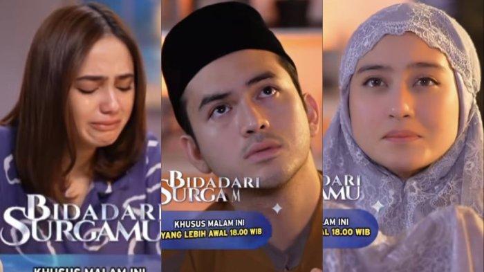 Perubahan Jam Tayang dan Sinopsis Bidadari Surgamu SCTV Minggu 9 Juli 2023, Denis dan Angel Nikah