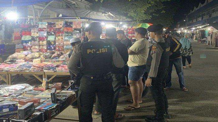 Amankan Ramadan di HST, Satuan Samapta Polres HST Terus Pantau Fasilitas Umum
