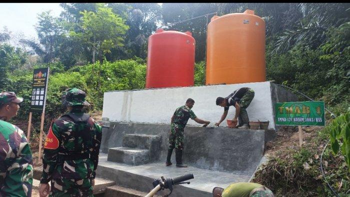 Tiap Kemarau, Warga Desa Gumbil HSS Beli Air Bersih, Program TMAB Disambut Gembira Masyarakat
