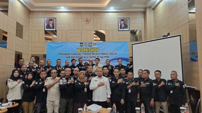 Balangan Gelar Pengembangan SDM Satpol PP, Begini Pembekalannya