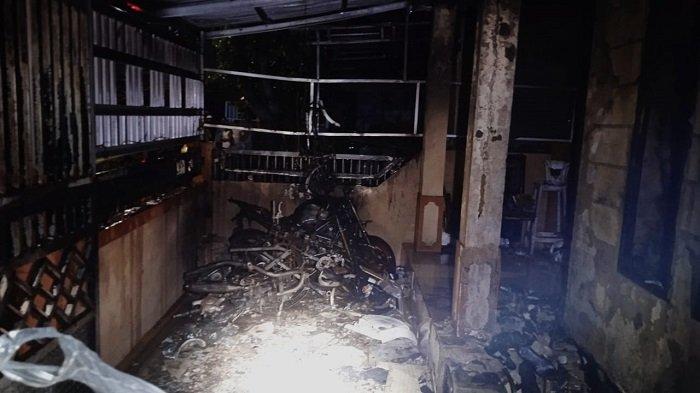 Kebakaran di Lingkar Basirih Banjarmasin, Empat Motor dan Tiga Sepeda Gunung Hangus Terbakar