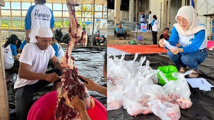 Idul Adha 2023, Sejumlah Parpol Peserta Pemilu 2024 di Kalsel Gelar Pemotongan Hewan Kurban