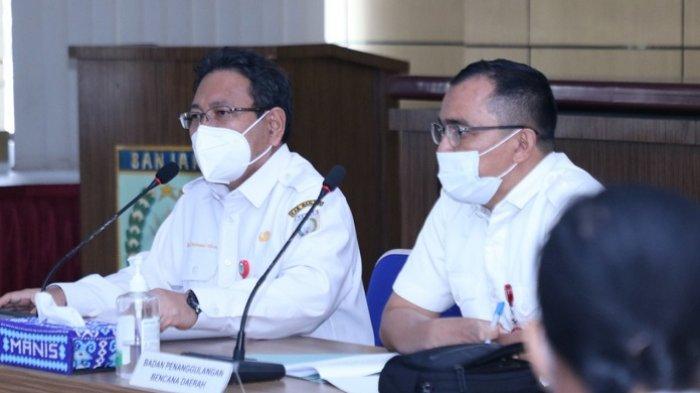Sekda Banjar Pimpin Rakor Percepatan Dana Siap Pakai Bantuan Korban Banjir 2021