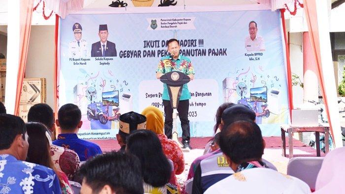 Sekretaris Daerah Kabupaten Kapuas Septedy Imbau Masyarakat agar Taat Pajak