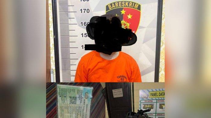 Maling Motor Asal Kabupaten Banjar Ditangkap Anggota Polres Tanahbumbu, Tiga Hari Dalam Pengejaran