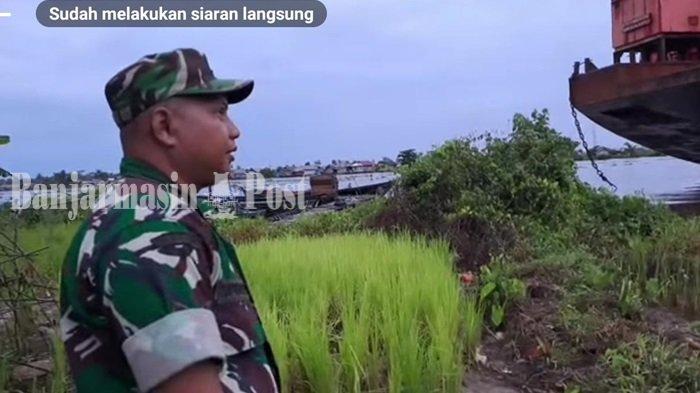 Polisi Selidiki Insiden Kapal Tongkang Tabrak Dua Rumah di Murung Raya Bakumpai Batola