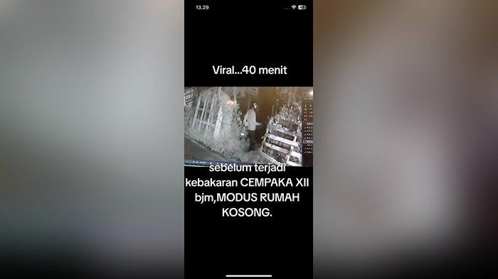 Kebakaran di Jalan Cempaka 12 Banjarmasin Diduga Ada Unsur Kesengajaan, Orang Masuk Rumah Kosong