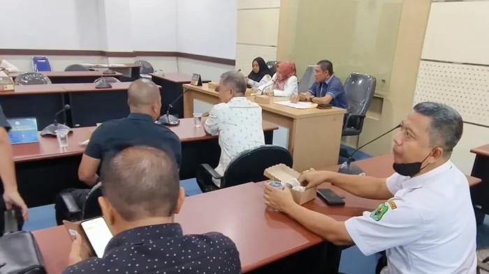 Setwan DPRD Banjarbaru menerima kunjungan kerja DPRD Kapuas dalam rangka kaji banding 01.