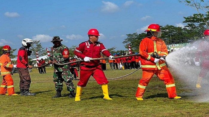 Antisipasi Karhutla, PT TBM Gelar Apel Kesiapsiagaan Pantau Titik Api hingga Radius 3 km